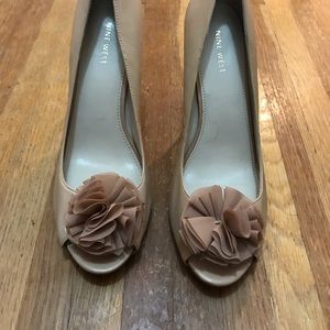 Nine West Peep Toe Heels.